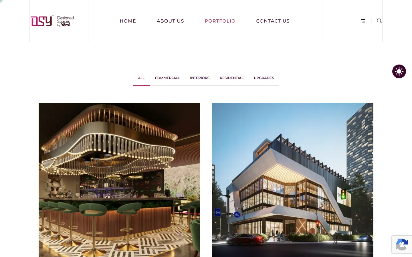 Designed Spaces cases portfolio